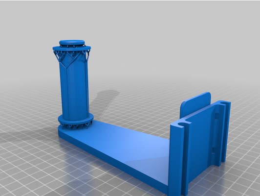 easythreed x1 carrete soporte rodillo by rvmn 3d print model - Mito3D