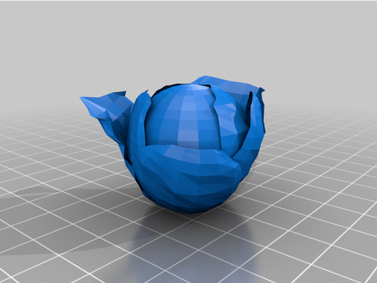 cabbage by kabak 3d print model - Mito3D