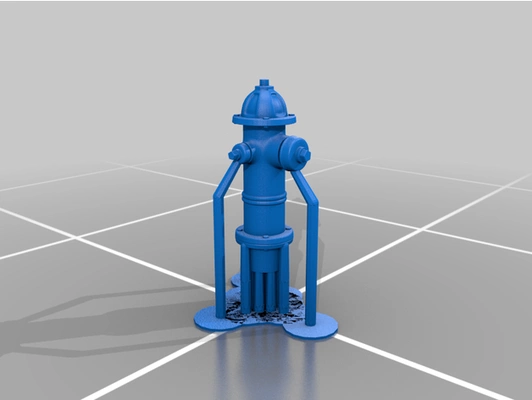 rahmen feuer hydrant by scottsmodelsremixesandrescales 3d print model - Mito3D