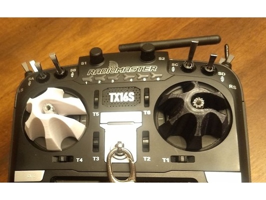 radiomaster tx16s sala effetti gimbal protettore by kingmiwok 3d print model - Mito3D