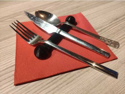 fork knife spoon holder by tugal kain industries 3d print model - Mito3D