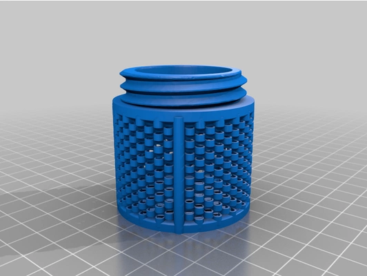 desiccant silica gel container by newtbox desicant dessicant box holder hydrometer 3d print model - Mito3D