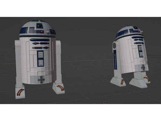 r2d2 liquidificador 3d models by ks9619 estrela guerras 3d print model - Mito3D