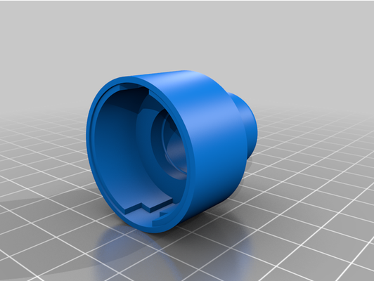 nerf feuerschlag aluminium fass adapter by knerd blaster mod 3d print model - Mito3D