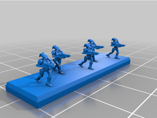 droide squadra by epicminiwars epico clone guerre mini 3d print model - Mito3D