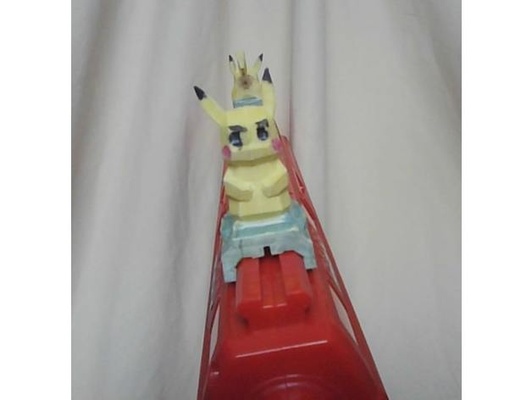 pikachu picatinny monumentos by escriba airsoft adjunto archivo gracioso nerf estúpido idea 3d print model - Mito3D