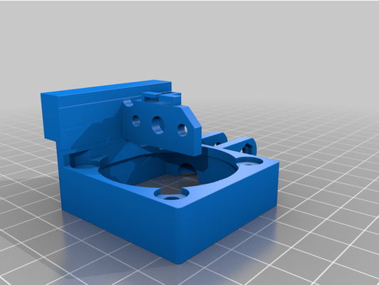 hemera bltouch fan montare remixare by guyver96 3d print model - Mito3D