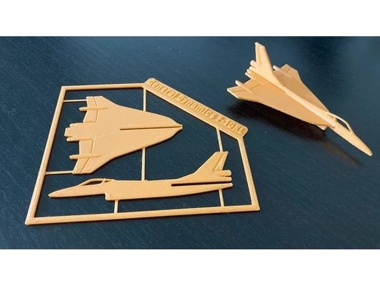 16xl kit karte by fabelhaftes phantom flugzeug experimental 16 xl f16 f16xl f36 königsschlange falke kämpfer jet kitcard viper 3d print model - Mito3D