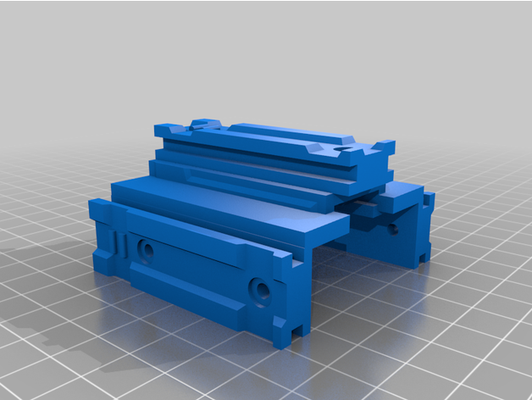 nerf rail splitter elite by pringlelord optics 3d print model - Mito3D