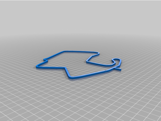 laguna seca speedway monterey etats unis piste course circuit by updesky 3d print model - Mito3D