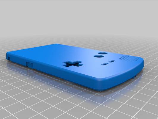 lenti game boy colore conchiglia by pan zenzero mod gbc 3d print model - Mito3D