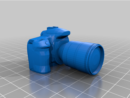 kanon eos 60d ef 85mm f1 by zucchini 3d print model - Mito3D