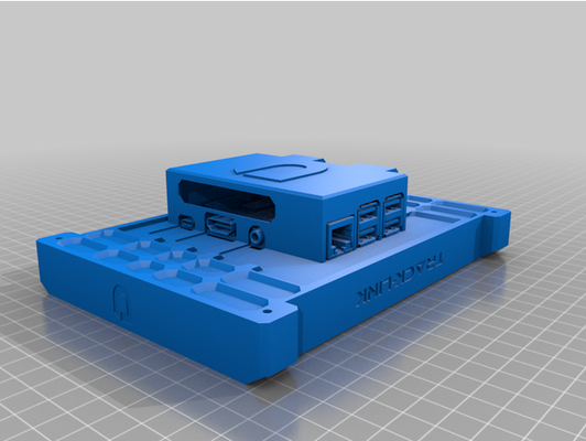 can-bus development kit v3 by dipsan canbus raspberry pi touchscreen 3d print model - Mito3D