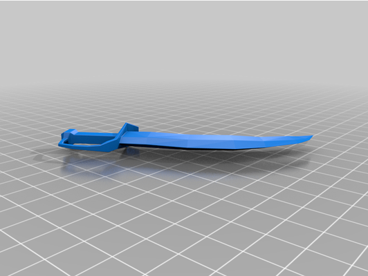 épée by courgette 3d print model - Mito3D