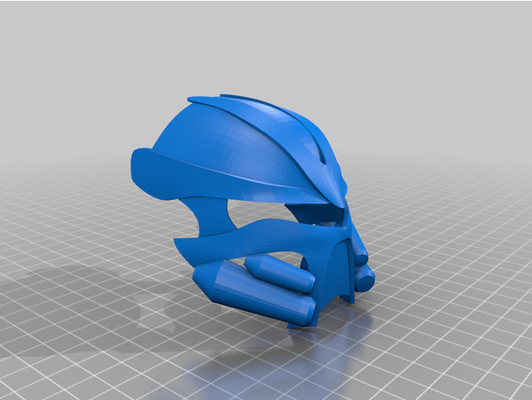 kiril pehkui calix mask of valor by mechanicalhands bionicle kanohi lego 3d print model - Mito3D