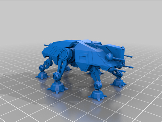 at by epicminiwars epico clone guerre 3d print model - Mito3D