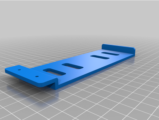 sollevamento scrivania energia striscia montare punto by bagliore powerstrip 3d print model - Mito3D