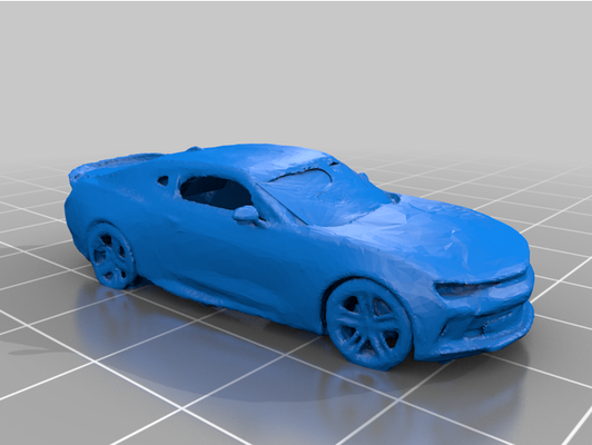 2016 camaro rs rough draft by cwinters21 v6 3d print model - Mito3D