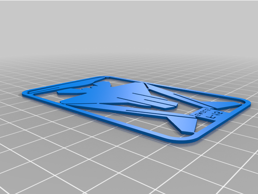 f 15 águila equipo tarjeta by joelwinsagain avión america f15 mcdonnell douglas modelo prusa i3 huelga estados unidos usaf 3d print model - Mito3D