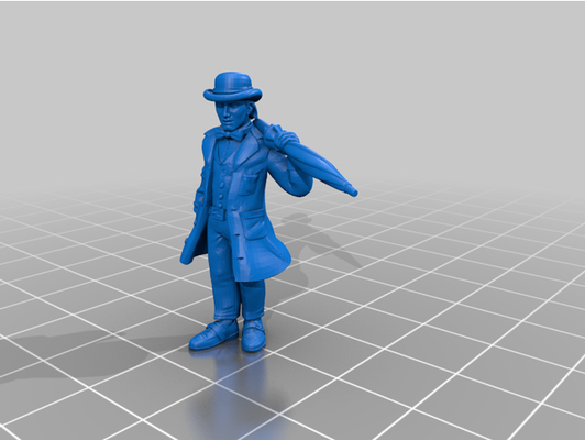 siebte arzt who by abonnieren 28mm doctor who miniatur 3d print model - Mito3D