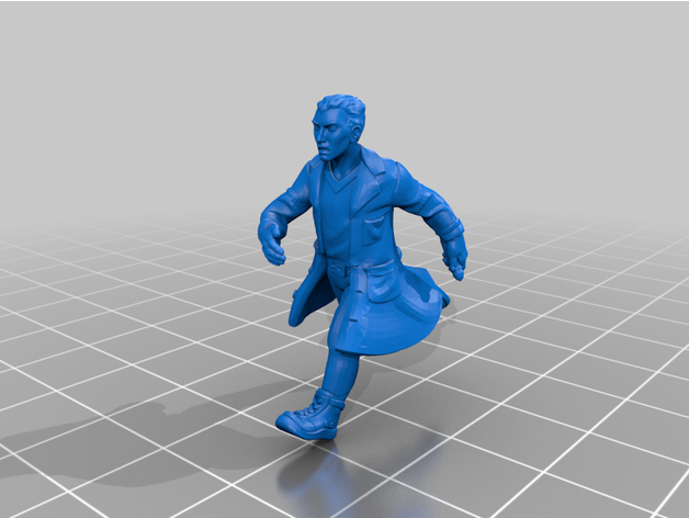 noveno médico oms by nerdfanboi 28mm miniatura 3D print model - Mito3D