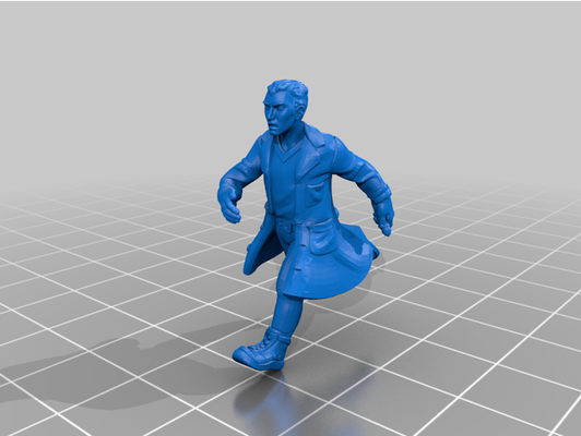 arzt who by abonnieren 28mm doctor who miniatur 3d print model - Mito3D