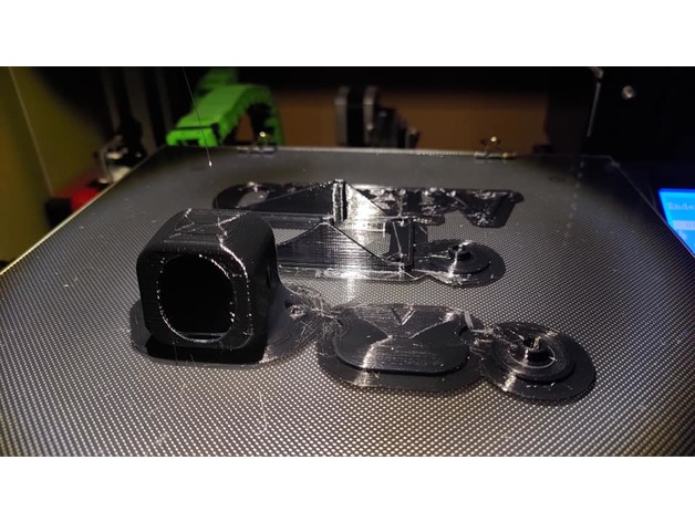 fpv cam box cover by olifpv camera mount 3D print model - Mito3D