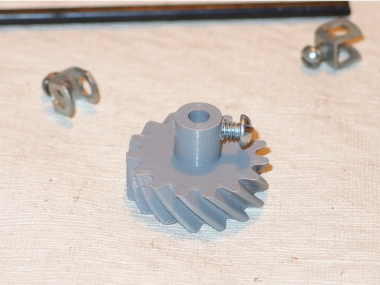 gilbert erector helical gear by vtxrider1 3d print model - Mito3D