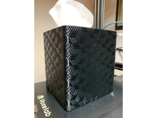 tissue box single filament by edledledl travel 3d print model - Mito3D