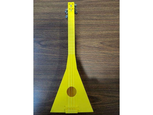 modular 3 string instrument reloaded - triotune v2 old by bulkdogan 3string guitar balalaika cigarbox dulcimer playable soprano ukulele 3d print model - Mito3D