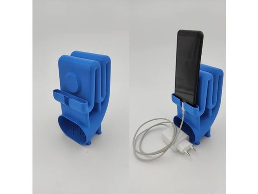 phone ficar pé passiva alto falante by cintilância carregador ender3 fillamentum amplificador prusa i3 3d print model - Mito3D