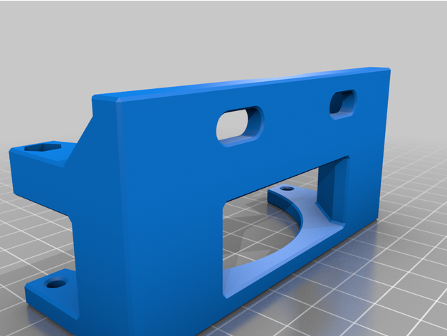 80mm laser tube base mount 42mm spaced screw holes by makmakmo holder 3D print model - Mito3D