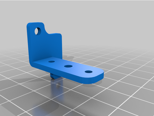bl touch bracket by spidergirl1979 3d print model - Mito3D