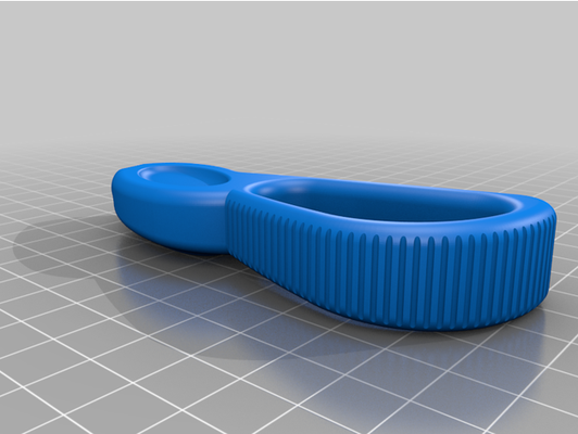 radius toothbrush handle by toolaa 3d print model - Mito3D