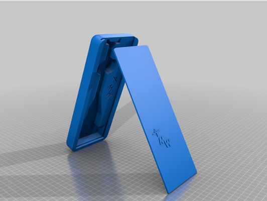 calibrar caso funda w tapa by fábrica máquinas voladoras calibrador soporte herramienta vernier 3d print model - Mito3D