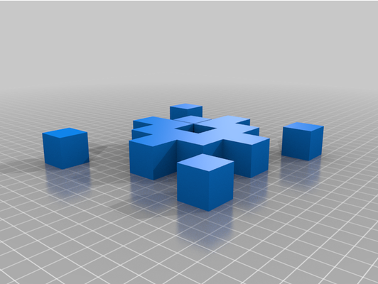 geometria trattino icona 6 by seminatori 3d print model - Mito3D