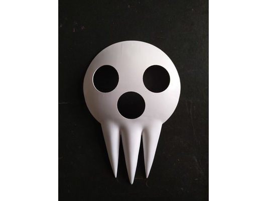 soul eater - shinigami skull mask by fumblingmaomao anime cosplay manga prop 3d print model - Mito3D
