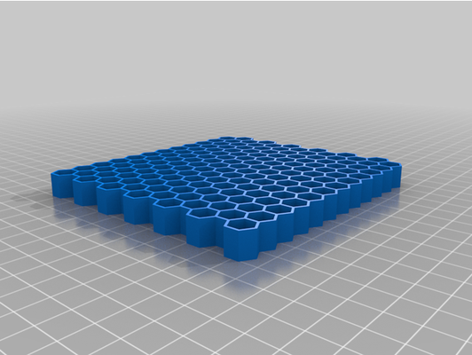 my customized honeycomb generator by alexfagundes 3d print model - Mito3D