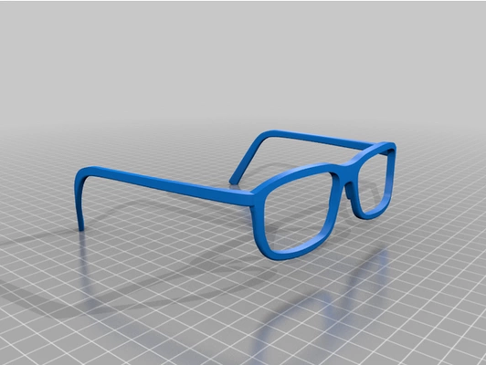 gözlük çerçeve by sürüklenme kar 3d print model - Mito3D