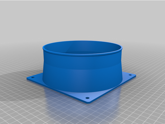 my personalizzato condotto tubo adattatore piccolo printbeds by firstar 3d print model - Mito3D