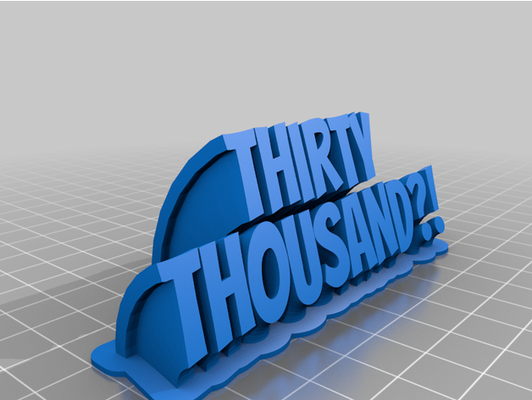 thirty by dogs trees customized 3d print model - Mito3D