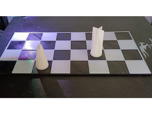 ajedrez tablero by tecnoalumnos 3d print model - Mito3D