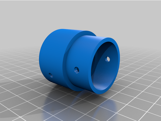 cp tube octal connector - l1-3 meter by komtelec 3d print model - Mito3D
