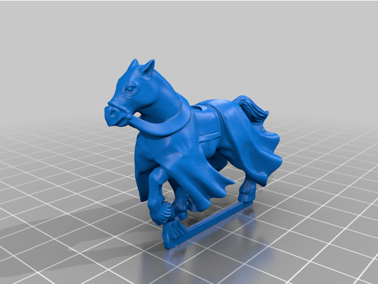 imperial knight horses remix by blackschmoll 3d print model - Mito3D