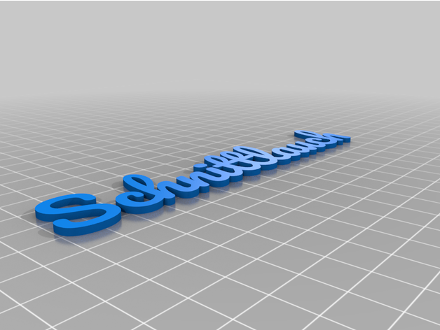 my customized text by krammes 3D print model - Mito3D