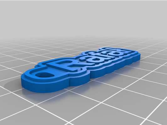 my customized multiline tag or keychain green gray by sppisarzowice 3d print model - Mito3D