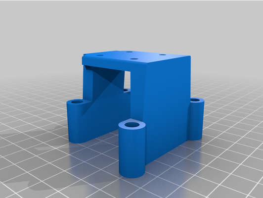 ender 6 linear rail extruder mounting bracket by geoffro1984 3d print model - Mito3D