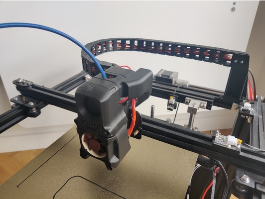 ender 5 postcombustion bowden défaut mk8 hotend by fermer pro 3d print model - Mito3D