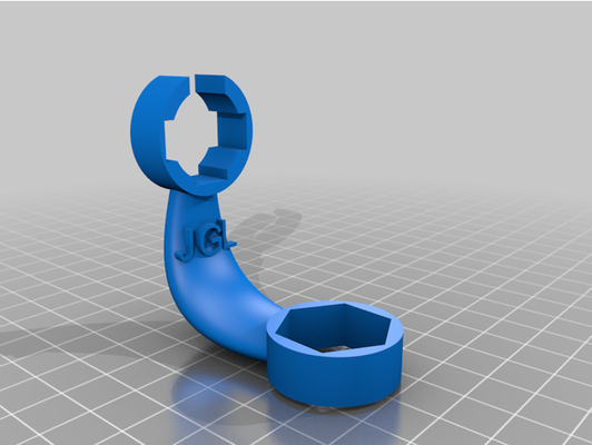 robot wrench by jonathanlay tools 3d print model - Mito3D
