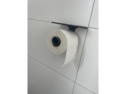 toilettenpapierhalter mit abalorio by 1958kos papel baño 3d print model - Mito3D